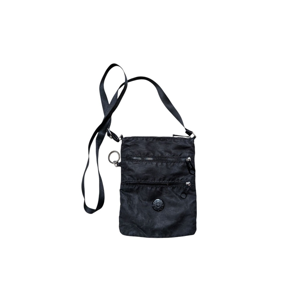 Kipling Women's Keiko Handbag Purse Black Crossbody Shoulder Black Bag 8"